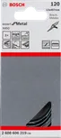 Bosch X450 slīpēšanas lente 13x457 mm, graudainība 120, metālam.
