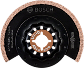 Bosch karbīda javas un abrazīvs Starlock asmens.