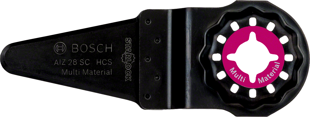 Bosch Starlock AIZ 28 SC HCS daudzmateriālu zāģa asmens.