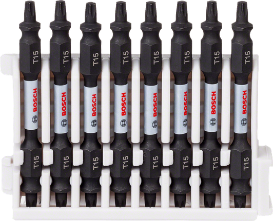 Bosch triecienizturīgs skrūvgrieža uzgalis T15, 8 daļu komplekts.