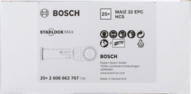 Bosch MAIZ 32 EPC HCS koka iegremdējamā zāģa asmens.