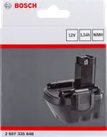 Bosch 12 V 1,5 Ah NiMH akumulators.