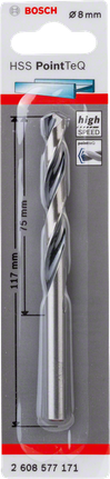 Bosch 8,0 mm HSS PointTeQ urbis.
