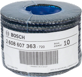 Bosch lāpstiņas disks X551 Expert for Metal, graudi 80 gab., iepakojums.