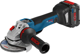 Bosch GWS 18V-10 PSC akumulatora leņķa slīpmašīna.