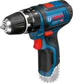 Bosch GSB 12V-15 akumulatora urbjmašīna-skrūvgriezis ar kompaktu dizainu.