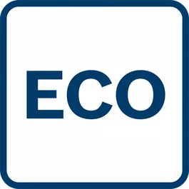  Eco režīms: strāvas padeve ir mazāka, kā standarta režīmā