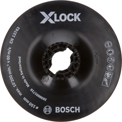 Bosch X-LOCK 150 mm slīpripa leņķa slīpmašīnām.