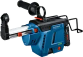 Bosch GDE 18V-26 D integrētais putekļu nosūcējs urbjmašīnām.