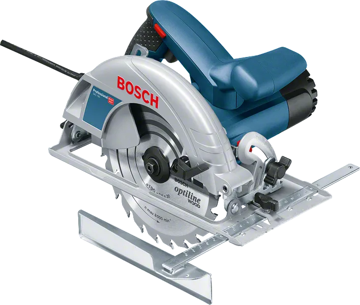 Bosch GKS 190 riņķveida zāģis koka griešanai.