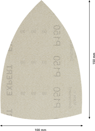 Bosch EXPERT M480 slīpēšanas tīkla loksne 100x150 mm G 150.