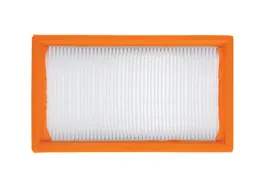 Bosch plakanais krokotais H klases HEPA filtrs ar PTFE.