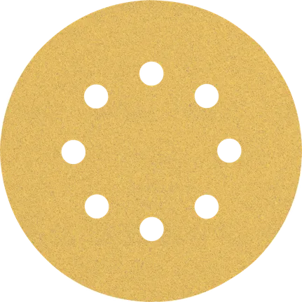 Bosch EXPERT C470 125 mm smilšpapīra disks ar 8 caurumiem.