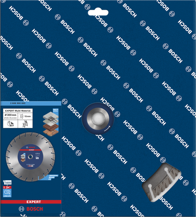 Bosch EXPERT MultiMaterial dimanta griezējdisks 300×20/25,40×3×15 mm.