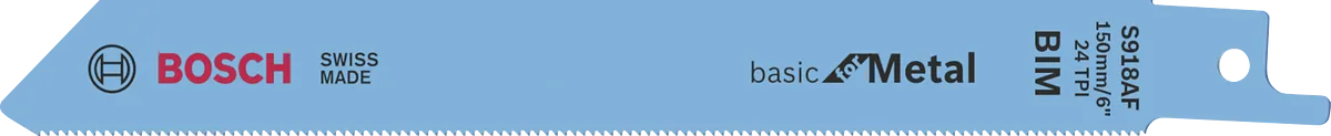 Bosch S918AF virzuļzāģa asmens metālam.