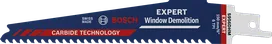 Bosch EXPERT logu demontāžas karbīda virzuļzāģa asmens.