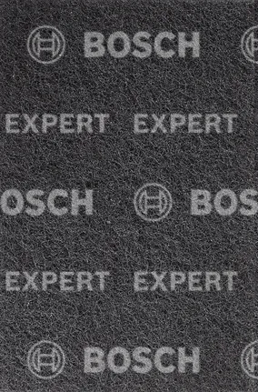 Bosch EXPERT N880 flīsa disks, vidējs S, melns, slīpēšanai ar rokām.