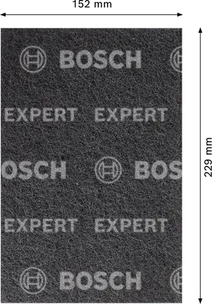 Bosch EXPERT N880 flīsa disks, vidēja izmēra, S, 152x229 mm.