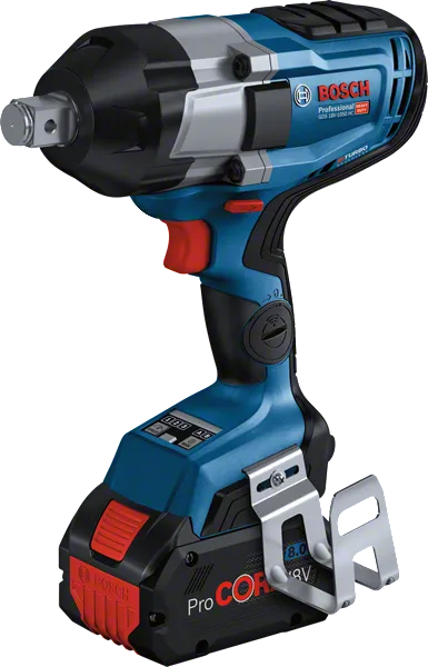 Bosch GDS 18V-1050 HC akumulatora triecienskrūvgriezis, maksimālais griezes moments 1050 Nm.