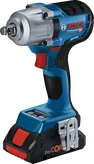 Bosch GDS 18V-450 HC akumulatora triecienskrūvgriezis, maks. 450 Nm griezes moments.