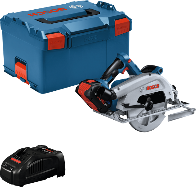 Bosch GKS 18V-68 C akumulatora ripzāģis ar koferi.