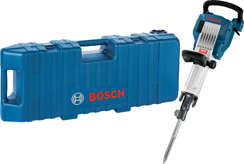 Bosch GSH 16-30 atskaldāmais āmurs ar pārnēsāšanas koferi.