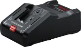 Bosch GAL 18V-160 C akumulatora lādētājs ar jaudas pastiprinātāju.