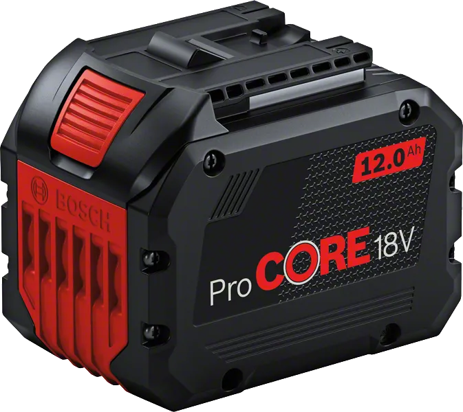 Bosch ProCORE18V 12,0 Ah akumulators.