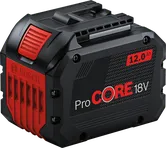 Bosch ProCORE18V 12,0 Ah akumulators.