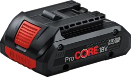 Bosch ProCORE 18 V 4,0 Ah akumulators.