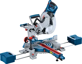 Bosch GCM 305-254 D zāģis ar bīdāmu sliedi.