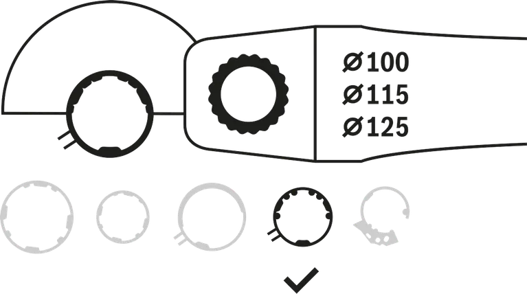 Kombinēto aizsargu saderība 100 115 125.