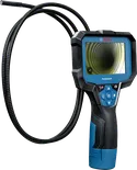 Bosch GIC 12V-4 pārbaudes kamera ar piederumiem.