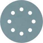 Bosch PRO F355 slīpēšanas disks 115 mm, 1200 graudi, 8 caurumi.