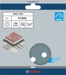 Bosch PRO F355 slīpēšanas diski 125 mm P1200 5 gab. iepakojumā.