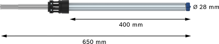 Bosch EXPERT SDS Clean max-8X āmura urbis 28x400x650.