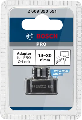 Bosch PRO Q-Lock adapteris 14–30 mm.