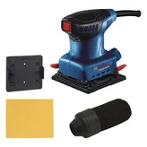 Bosch GSS 140 A orbitālā slīpmašīna ar putekļu filtru.