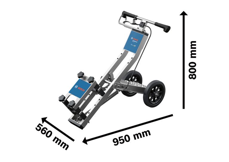 Bosch GHT 130 sistēmas piederums ar regulējamu rāmi.