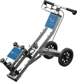 Bosch GHT 130 sistēmas piederumu ratiņi ar lieliem riteņiem.