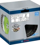 Bosch PRO nerūsējošā tērauda biezā kausveida birste 100 mm leņķa slīpmašīnām.
