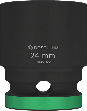 Bosch PRO triecienatslēga 1/2 collas 24 mm uzgriežņu atslēgām.