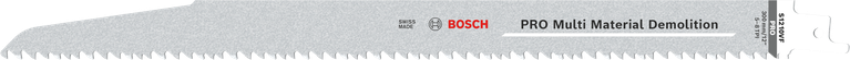 Bosch PRO Multi Material demontāžas zāģa asmens.