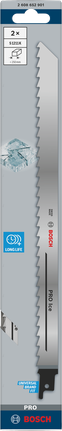 Bosch PRO Ice S1211K HAS virzuļzāģa asmeņi, 2 gab. iepakojumā.
