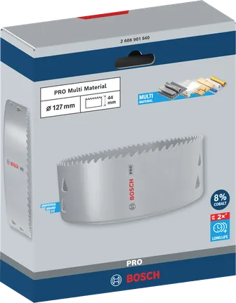 Bosch PRO Multi Material caurumzāģis 127 mm.