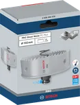 Bosch 102 mm PRO lokšņu metāla PC Plus caurumzāģis.