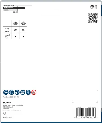 Bosch 127 mm PRO lokšņu metāla PC Plus caurumzāģis.