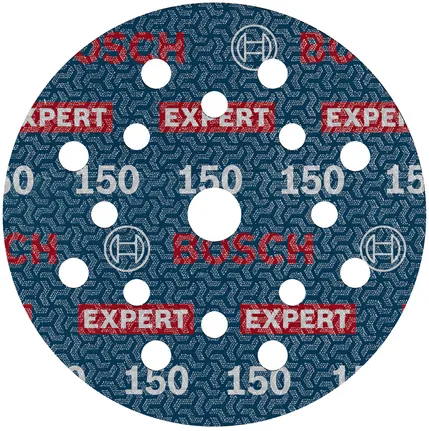Bosch EXPERT O780 folijas slīpēšanas disks 125 mm, graudainība 150.