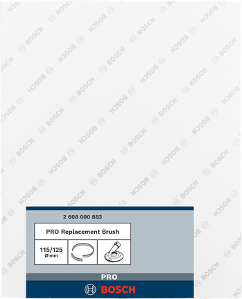 Bosch PRO rezerves birste 115/125 mm.
