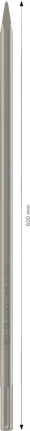 Bosch PRO SDS max-4C smailais kalts, 600 mm garš.